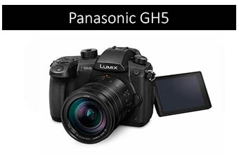 Panasonic GH5 Panasonic Hc X1 4K